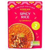 Sainsburys Korean Style Spicy Rice Limited Edition 250g
