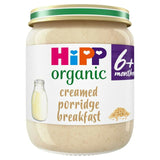 HiPP Organic Creamed Porridge Breakfast Baby Food Jar 6 Months 125g