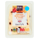 Sainsburys Wensleydale Cherries Amaretto Taste the Difference 200g