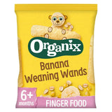 Organix Banana Weaning Wands Organic Baby Puffs 6 months 25g