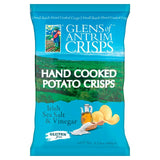 Glens of Antrim Irish Sea Salt Vinegar Hand Cooked Potato Crisps 100g