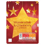 Sainsburys Wensleydale Cheese with Cranberries 200g