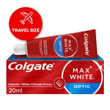 Colgate Max White One Optic Teeth Whitening Toothpaste Travel Size 20ml
