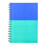 Sainsburys Home A5 Essentials Blue Green Notebook
