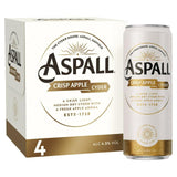 Aspall Crisp Apple Premium Cyder Can 4x330ml