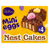 Cadbury Mini Eggs Milk Chocolate Easter Nest Cakes x4