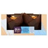 Sainsburys Lemon Blueberry Cheesecake Muffins Taste the Difference x2