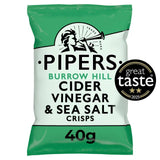 Pipers Burrow Hill Cider Vinegar Sea Salt Crisps 40g