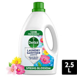 Dettol Additive Antibacterial Laundry Sanitiser Spring Blossom 25L