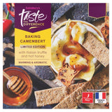 Sainsburys Baking Camembert with Italian Truffle Hot Honey Taste the Difference