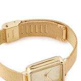 Superdrug Studio Gold Tone Square Mesh Strap Watch GOODS Superdrug