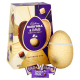 Cadbury DAIRY MILK 372G HALF&HALF ULTIMATE EASTER EGG 4CA 372g
