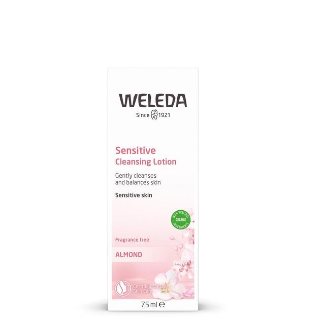 Weleda Natural Almond Soothing Cleansing Lotion Vegan 75ml GOODS M&S