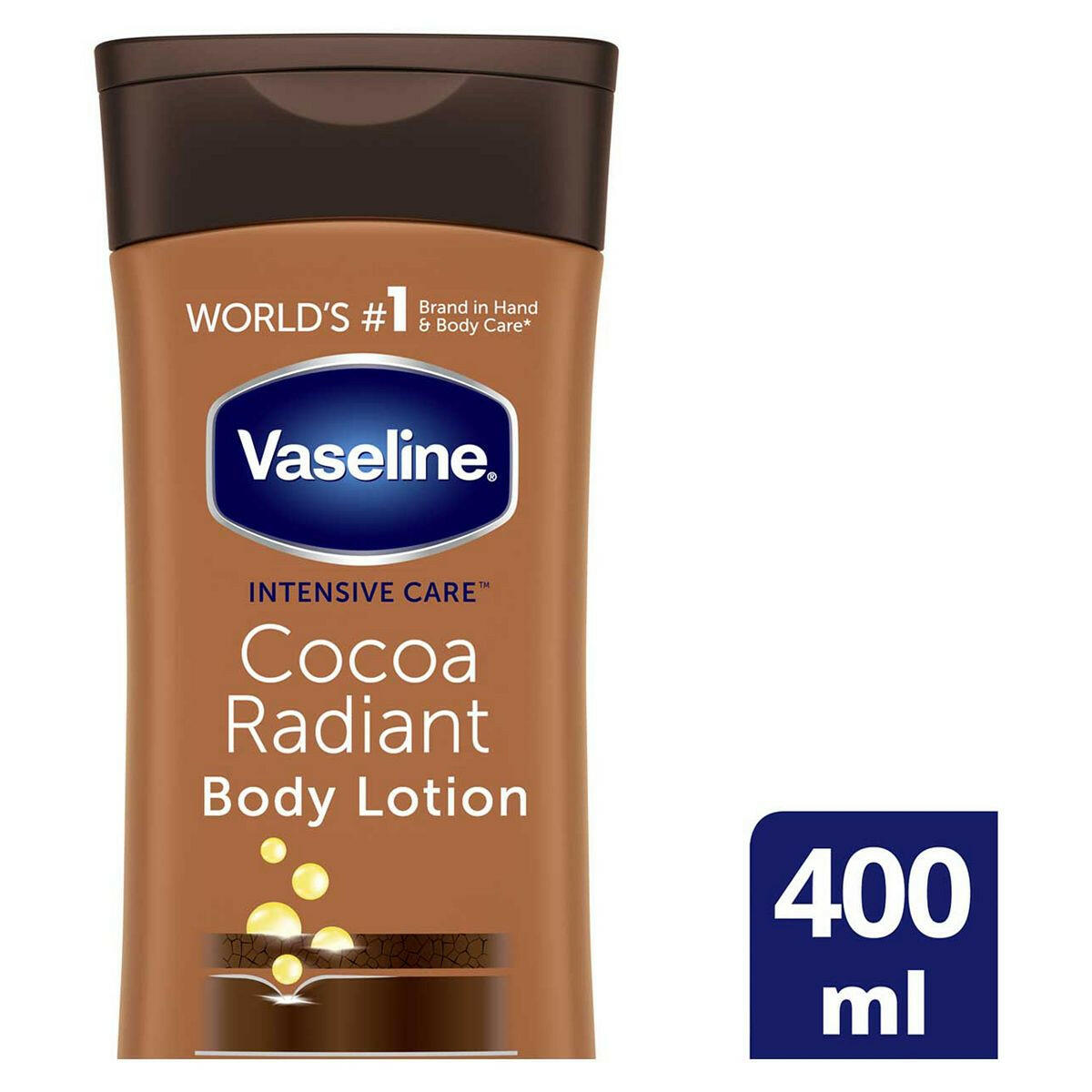 Vaseline Intensive Care Cocoa Radiant Body Lotion 400 ml Men's Toiletries Boots