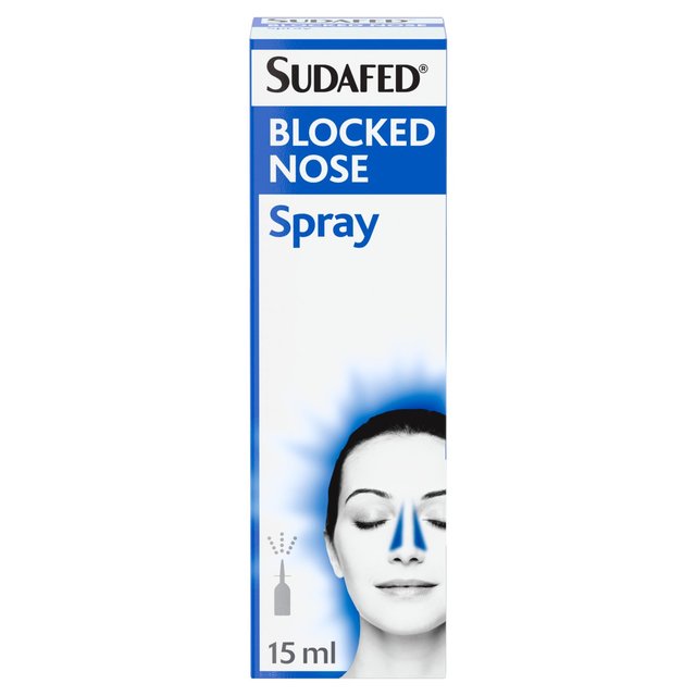 Sudafed Blocked Nose Spray 15ml GOODS M&S