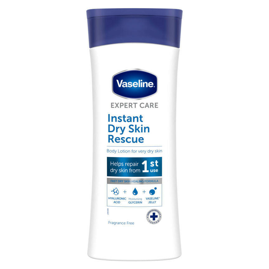 Vaseline Expert Care Instant Dry Skin Rescue Body Lotion Body Care ASDA