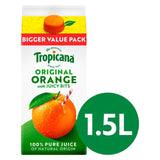 Tropicana Original Orange Fruit Juice with Bits 1.5L GOODS M&S