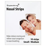 Superdrug Nasal Congestion and Snoring Relief Strips X 10 GOODS Superdrug