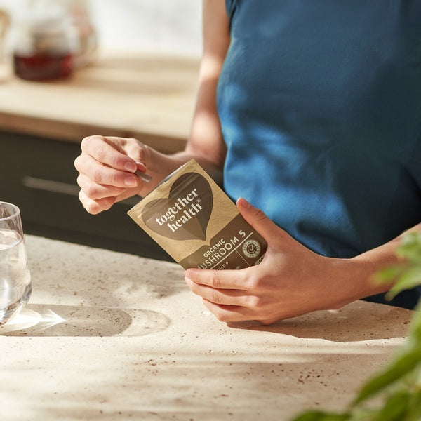 Together Health Mushroom 5 Extract - 9300 mg - Organic - x60 GOODS Superdrug