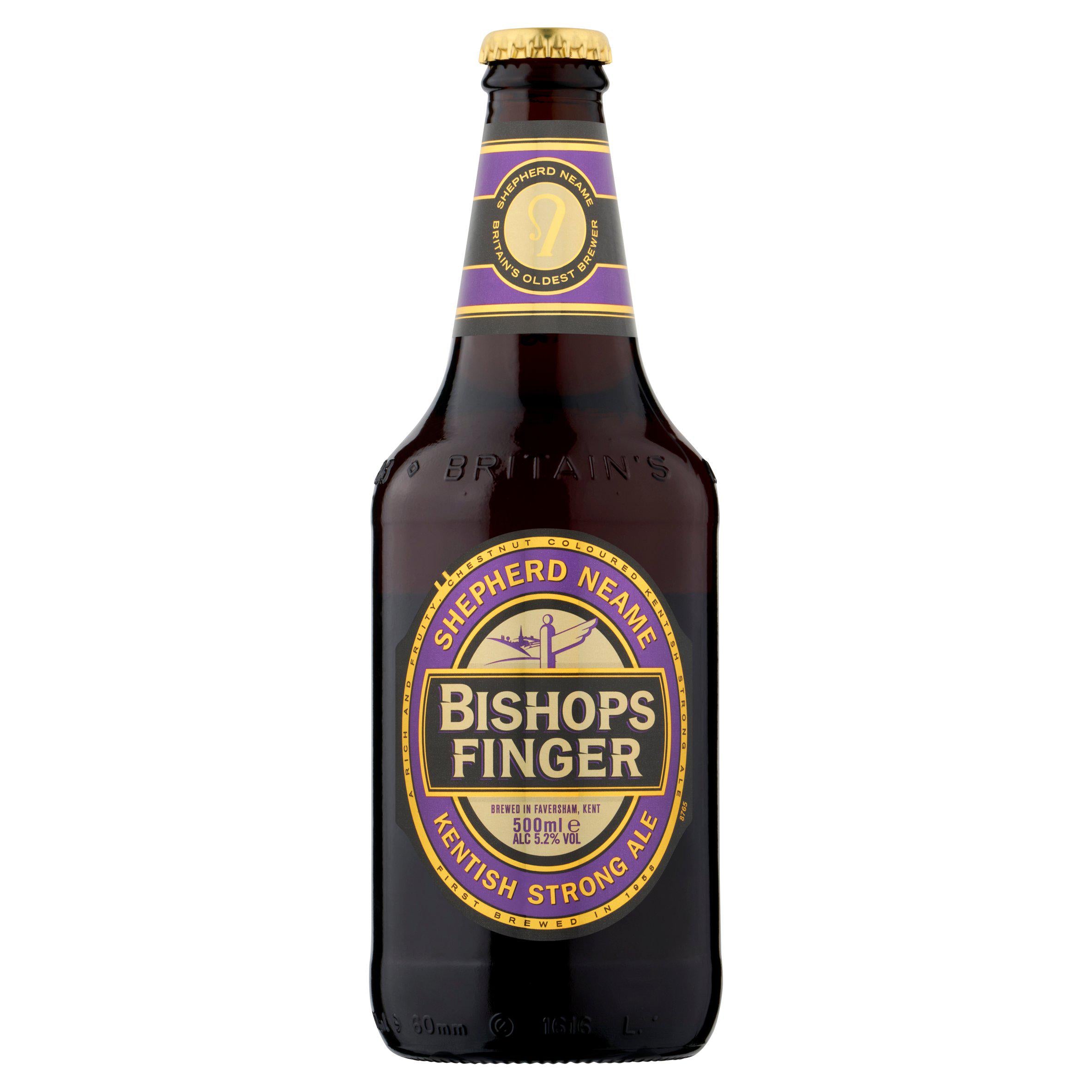 Bishops Finger Shepherd Neame Kentish Strong Ale 500ml - McGrocer