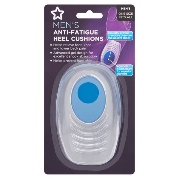 Superdrug Mens Anti Fatigue Heel GOODS Superdrug
