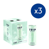 Trip CBD Drink Lemon & Basil - 12 x 250ml Bundle GOODS Boots