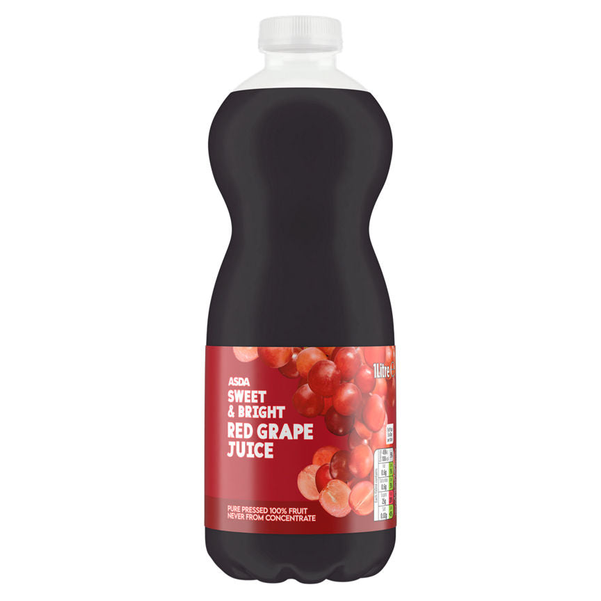 ASDA Sweet & Bright Red Grape Juice - McGrocer