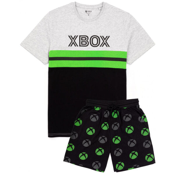 Xbox Mens Colour Block Short Pyjama Set (M) GOODS Superdrug