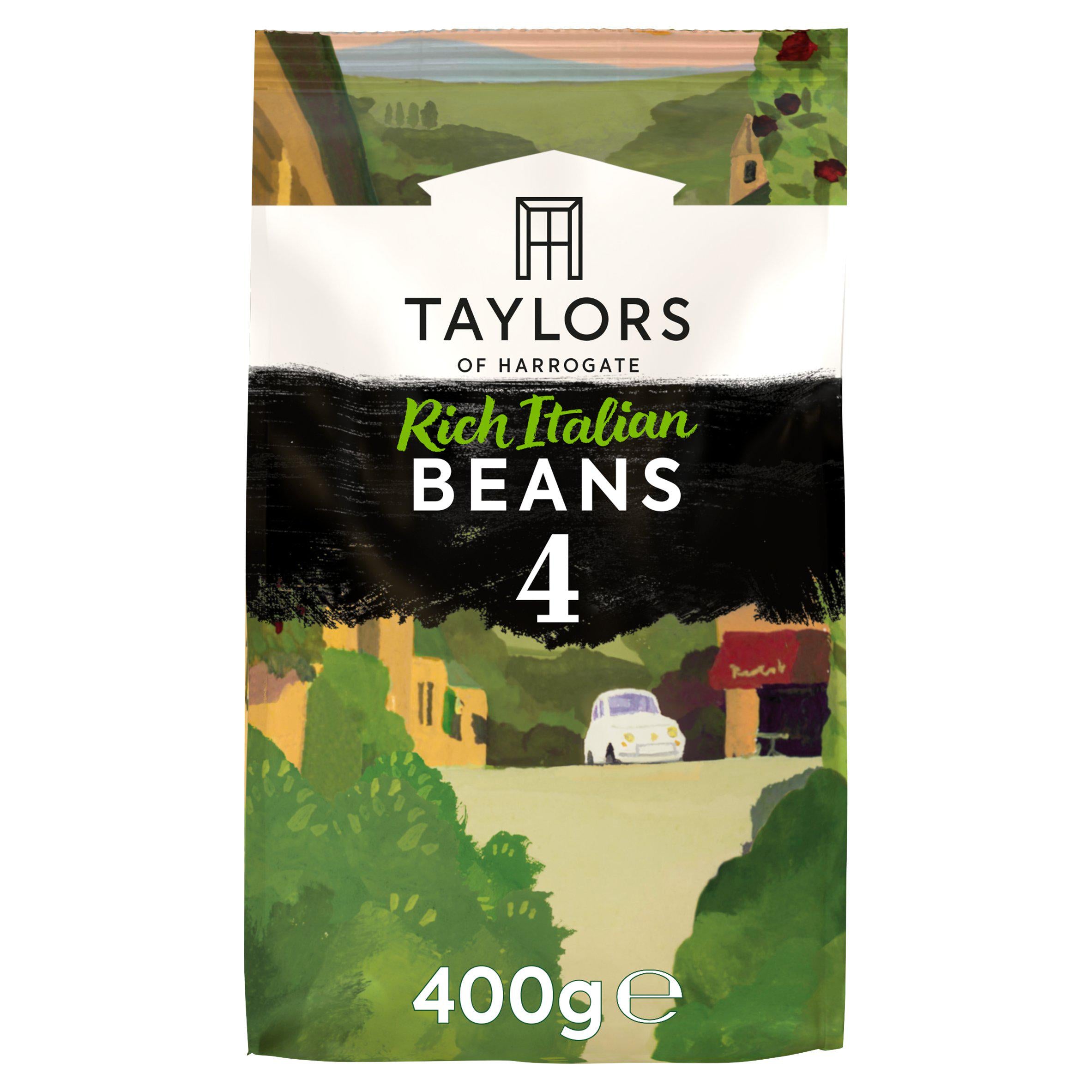 Taylors of Harrogate Rich Italian Roast Coffee Beans 400g GOODS Sainsburys