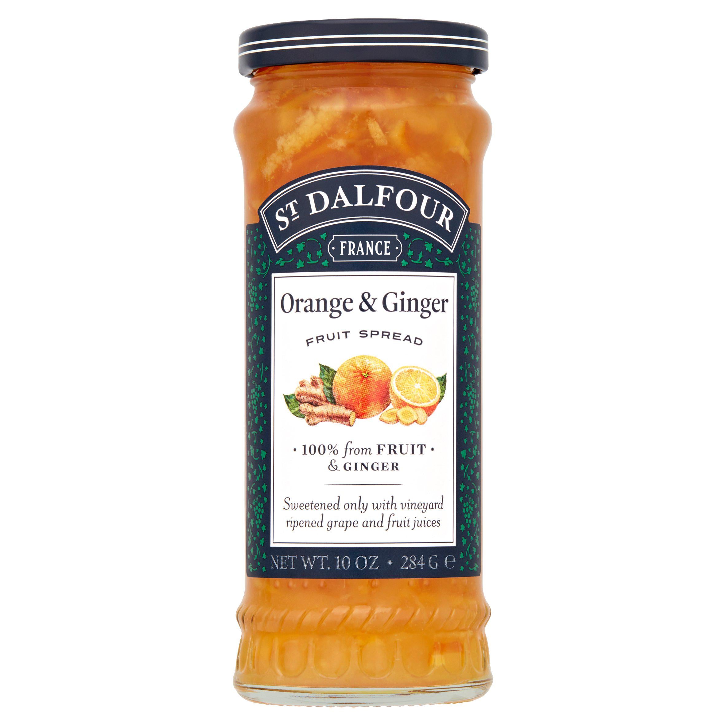 St. Dalfour Orange & Ginger Spread 284g Jams & conserves Sainsburys