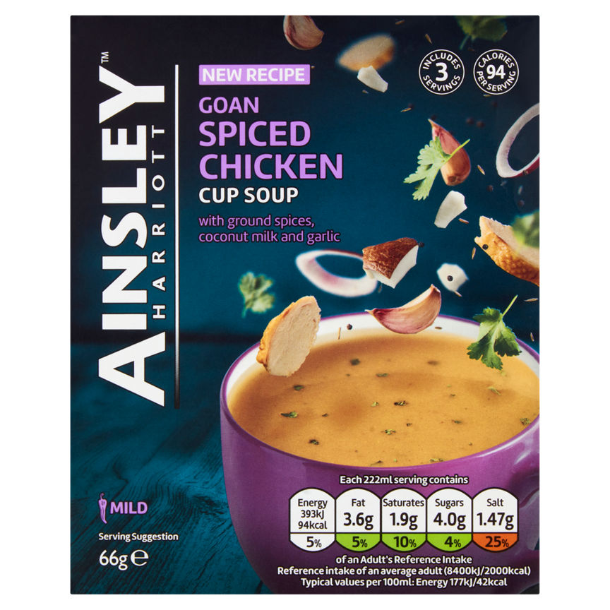 Ainsley Harriott Goan Spiced Chicken Cup Soup - McGrocer