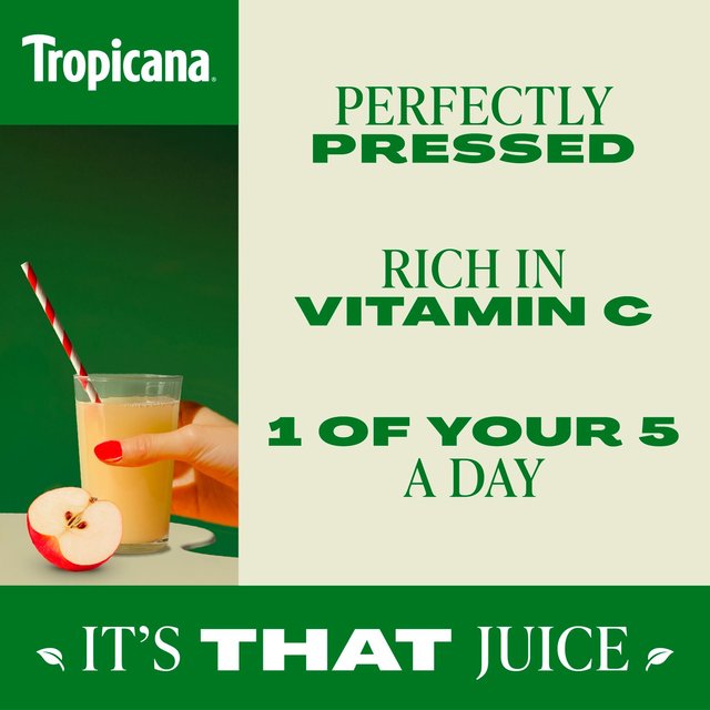 Tropicana Pressed Apple Fruit Juice 900ml GOODS M&S