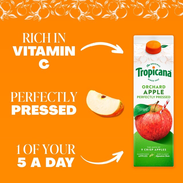 Tropicana Pressed Apple Fruit Juice 900ml GOODS M&S