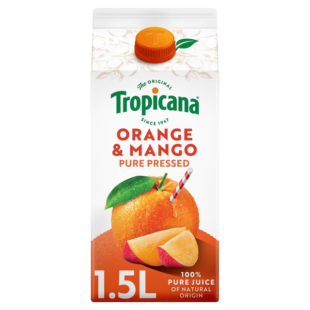 Tropicana Pure Orange & Mango Fruit Juice 1.5L GOODS M&S