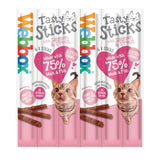 Webbox Tasty Sticks with Salmon & Trout Semi-Moist Cat Treats 30g GOODS M&S