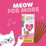 Webbox Tasty Sticks with Salmon & Trout Semi-Moist Cat Treats 30g GOODS M&S