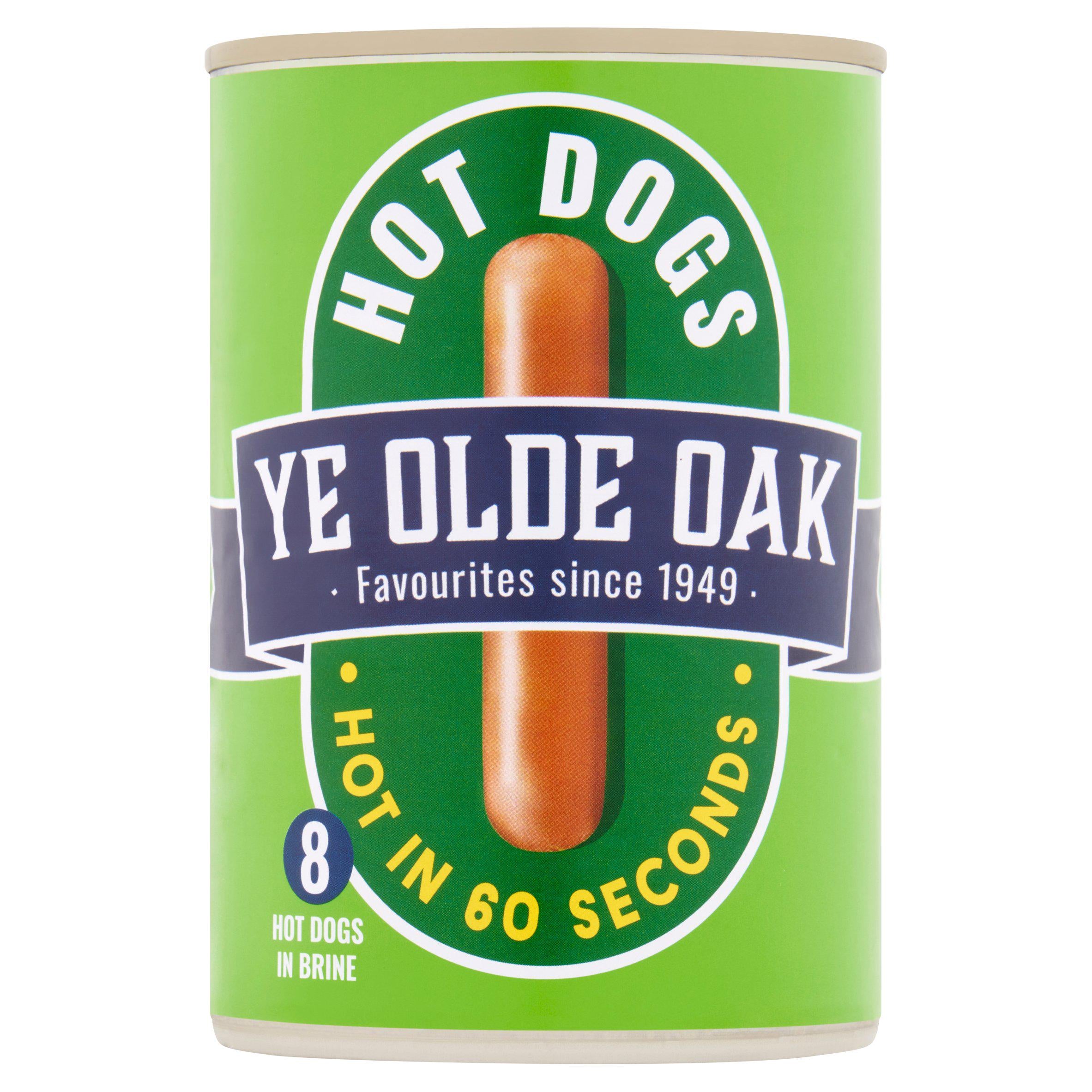 Ye Olde Oak Hot Dogs x8 400g (184g*) GOODS Sainsburys