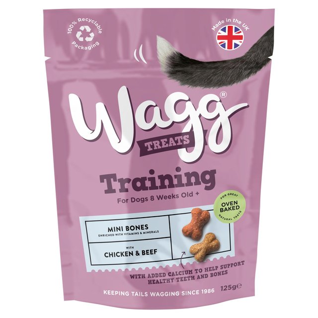 Wagg Training Dog Treats with Chicken & Beef 125g GOODS M&S