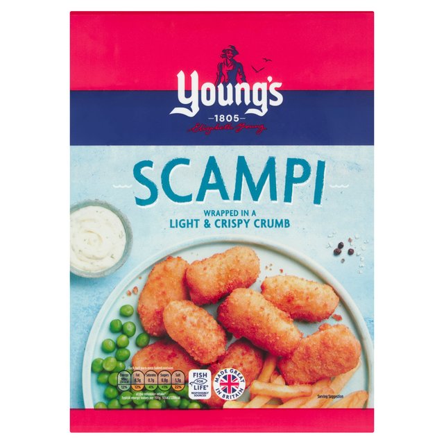 Young's Scampi Frozen   220g GOODS M&S