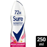 Sure 72hr Bright Bouquet Nonstop Protection Anti-Perspirant Deodorant Aerosol 250ml GOODS Sainsburys