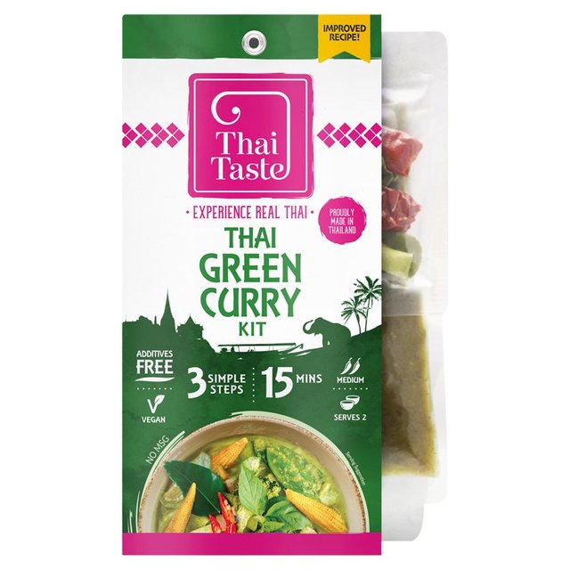 Thai Taste Easy Thai Green Curry Kit 224g GOODS M&S