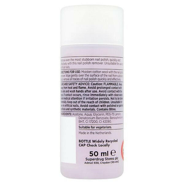 Superdrug Acetone Nail Polish Remover 50ml GOODS Superdrug
