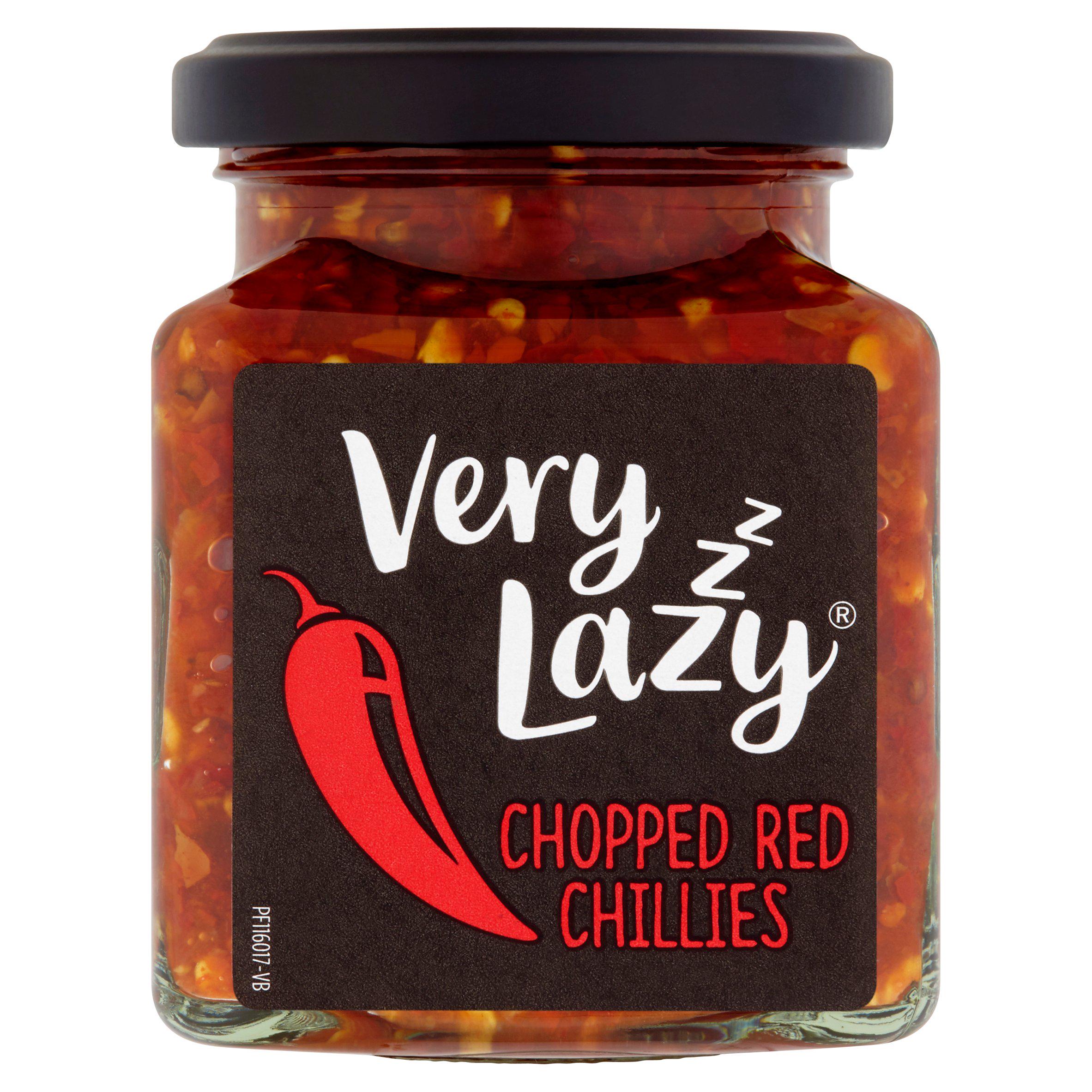 Very Lazy Chopped Red Chillies 190g Herbs spices & seasoning Sainsburys