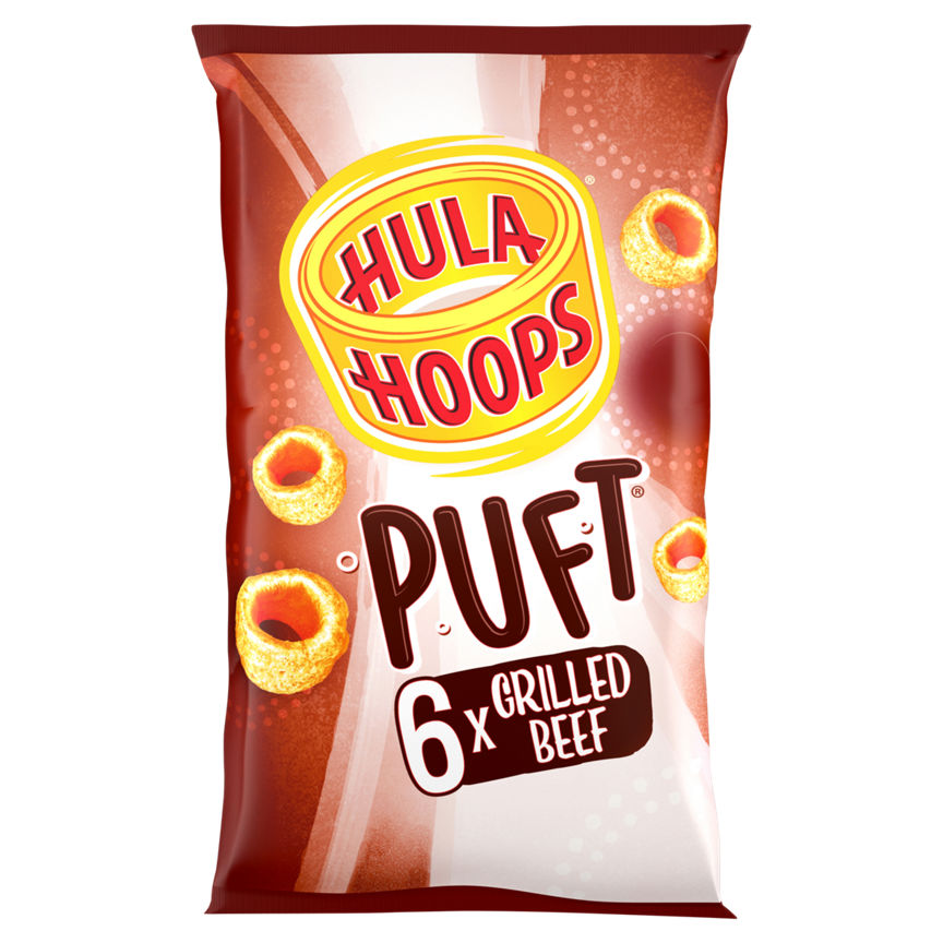 Hula Hoops Puft Beef Multipack Crisps - McGrocer