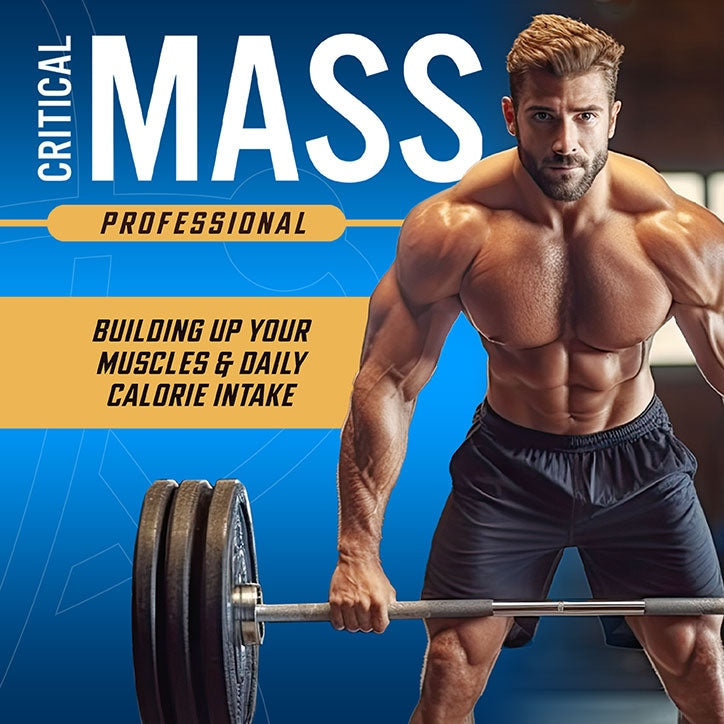 Applied Nutrition Critical Mass Professional Lean Mass Gainer Strawberry 2.4kg (16 Servings) - 999288