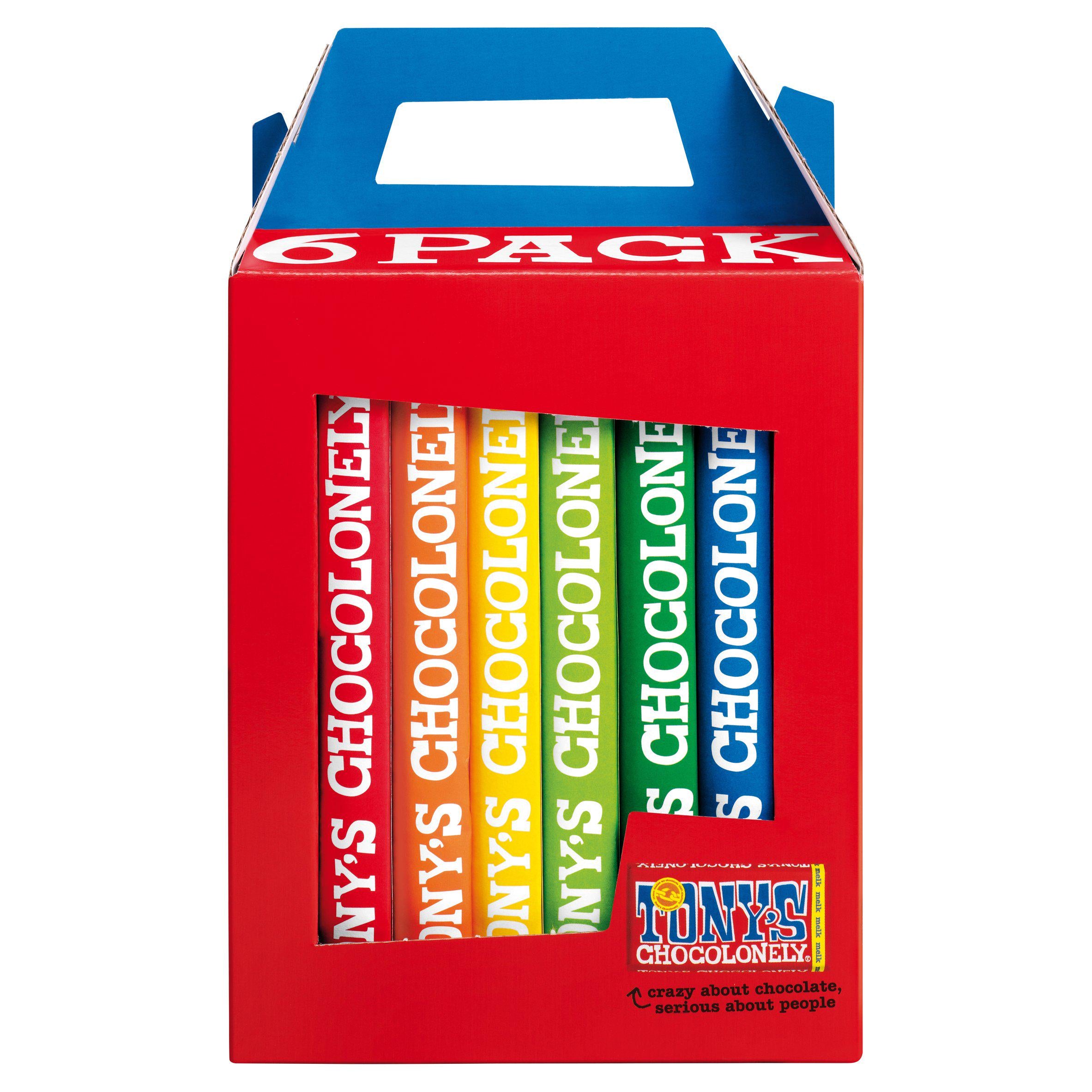 Tony's Chocolonely 6 x 180g GOODS Sainsburys