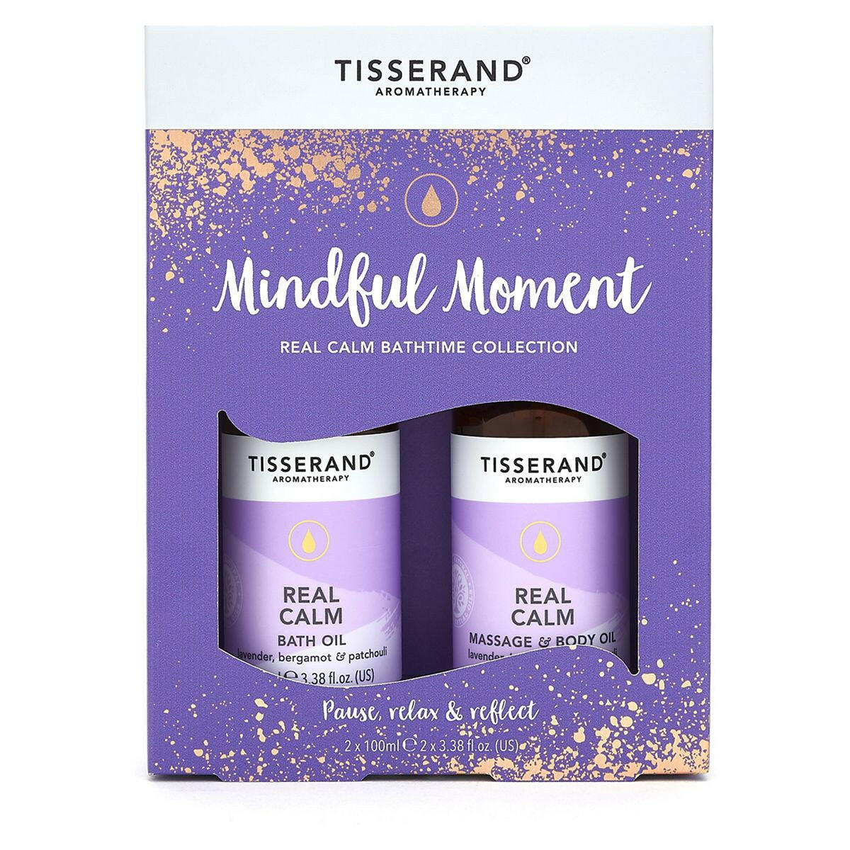 Tisserand Aromatherapy Mindful Moment Real Calm Bathtime Collection Aromatherapy Boots