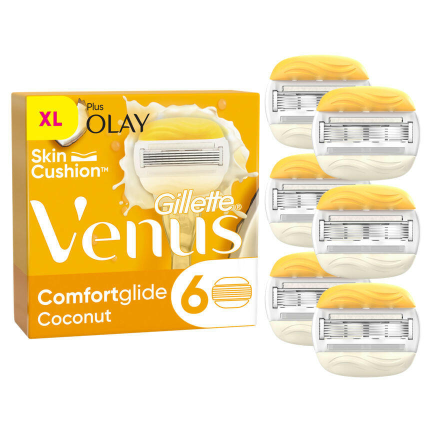 Venus Comfortglide Coconut plus Olay Razor Blades GOODS ASDA