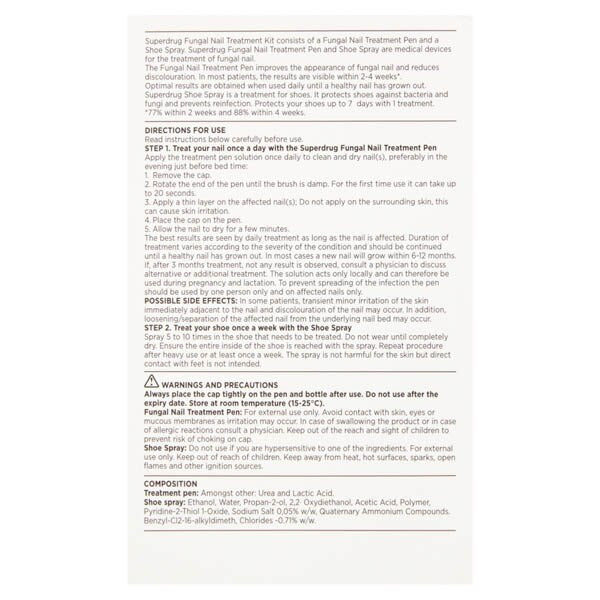 Superdrug Fungal Nail Treatment Kit GOODS Superdrug