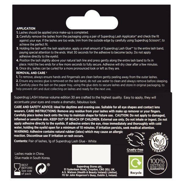 Superdrug Lash Intense Volume Edition 30 GOODS Superdrug